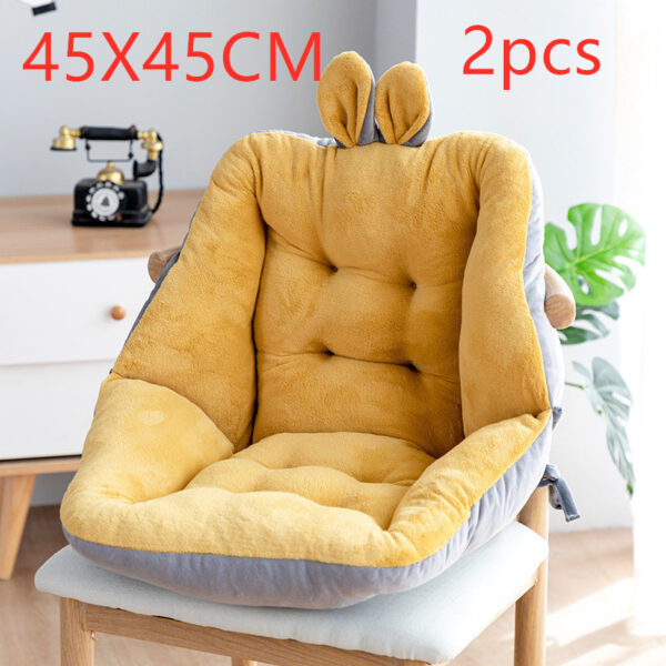 Sedentary Backrest Integrated Chair Cushion Seat Cushion - Image 9