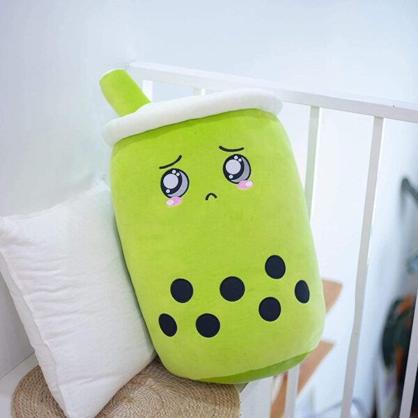 Cute Fruit Drink Plush Stuffed Soft Strawberry Milk Tea Plush Boba Tea Cup Toy Bubble Tea Pillow Cushion Kids Gift - Image 5