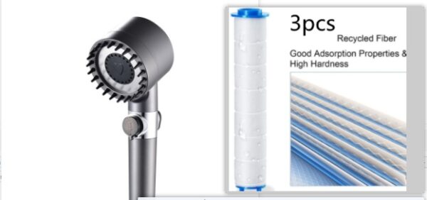 3 Modes Shower Head High Pressure Showerhead Portable Filter Rainfall Faucet Tap Bathroom Bath Home Innovative Accessories - Image 10